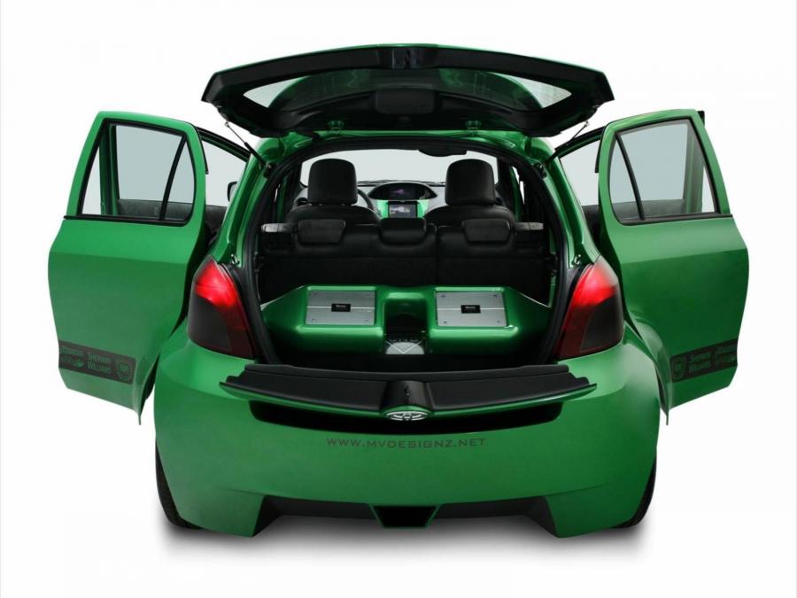  Toyota Yaris 5-Door Tailback CNG Concept 2008 года  (фото 4 из 4)